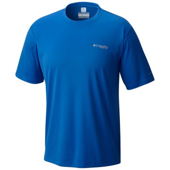 Pánské Tričko Columbia PFG Zero Rules Short Sleeve Blankyt JWDHNZ153